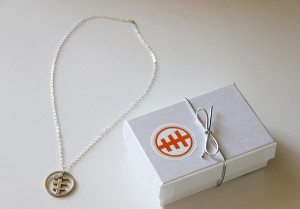 YogaForce A-Line Silver Necklace
