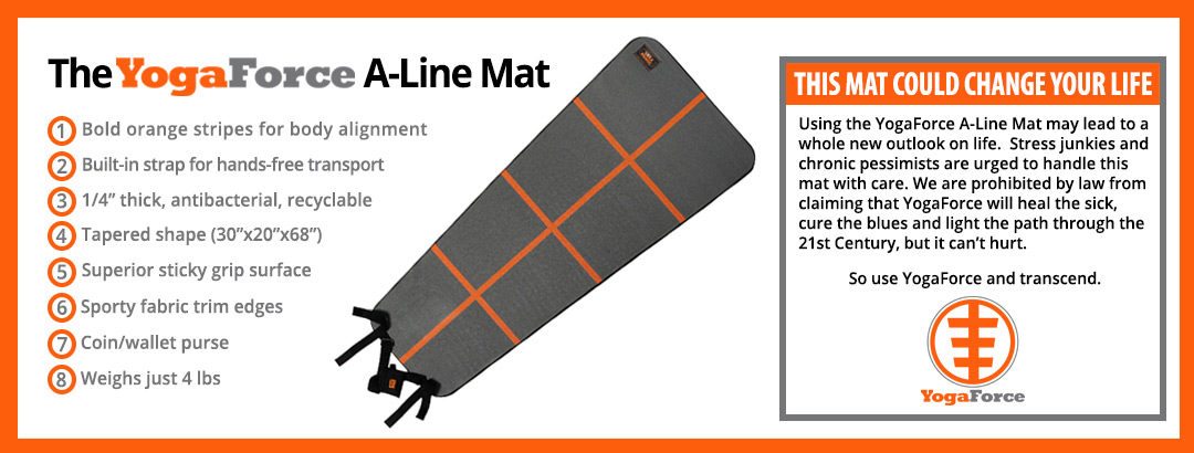 Why Buy a YogaForce A-Line Mat?